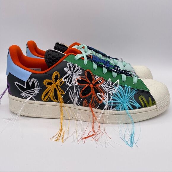 Adidas Sean Wotherspoon x Superstar 'Super Earth' Men's Sneakers  |  Size: 11 - Picture 1 of 16